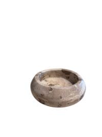 Luxe kom marmer van 13 cm, gemaakt van echt marmer en geschikt voor sieraden, kaarsenzand, decoratie of snacks.