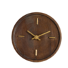 Mango houten tafelklok als stijlvolle woondecoratie