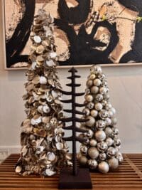 Kerstboom van kerstballen - Afbeelding 2