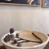 Schaal parelmoer 36 cm als luxe decoratie op tafel